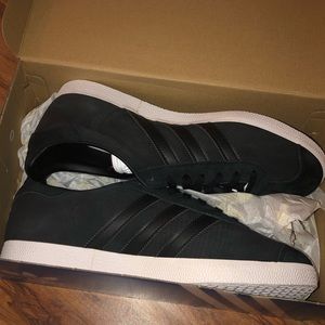 Adidas Black on Black Gazelle, Size 10
